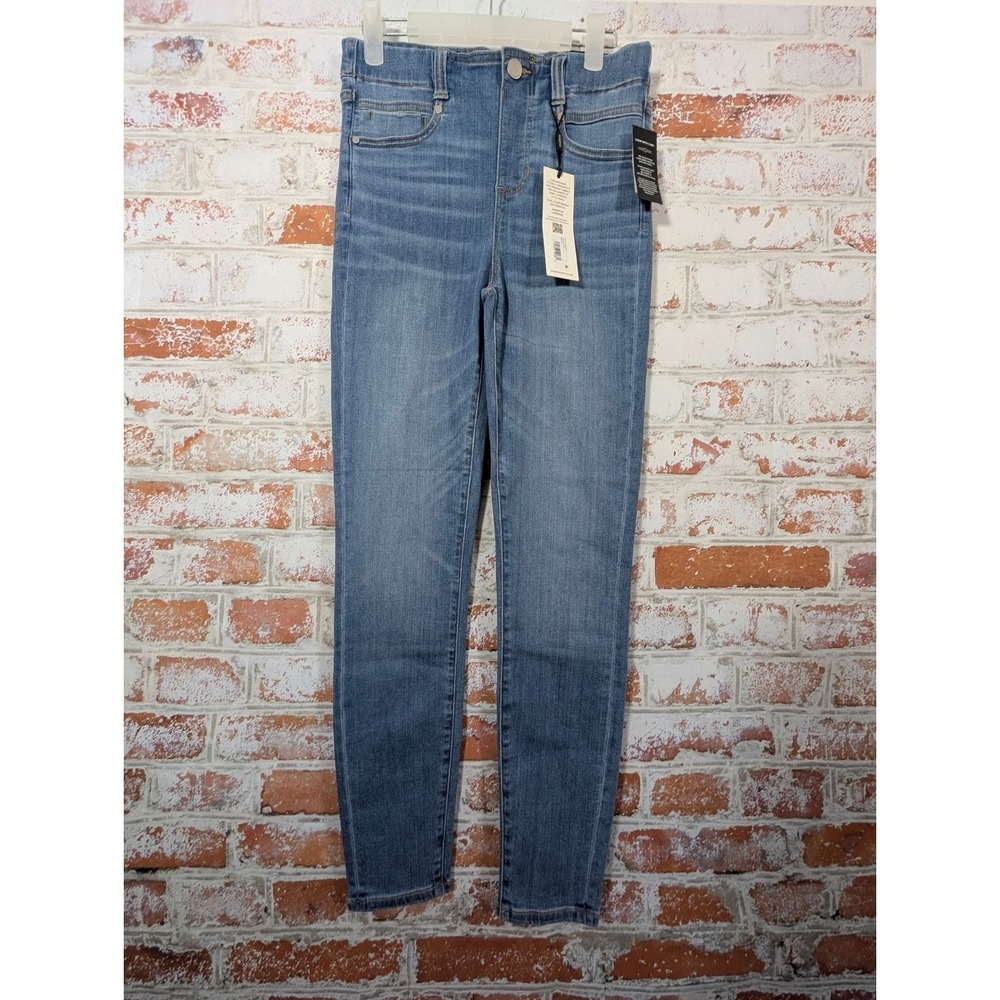 Liverpool Skinny Jeans Women 4/27 Blue Hayes High Rise Stretch Denim LM2367F80